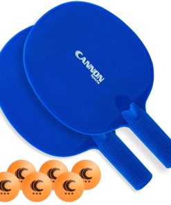 Set de Raquetas de Ping Pong irrompibles de -Naranja