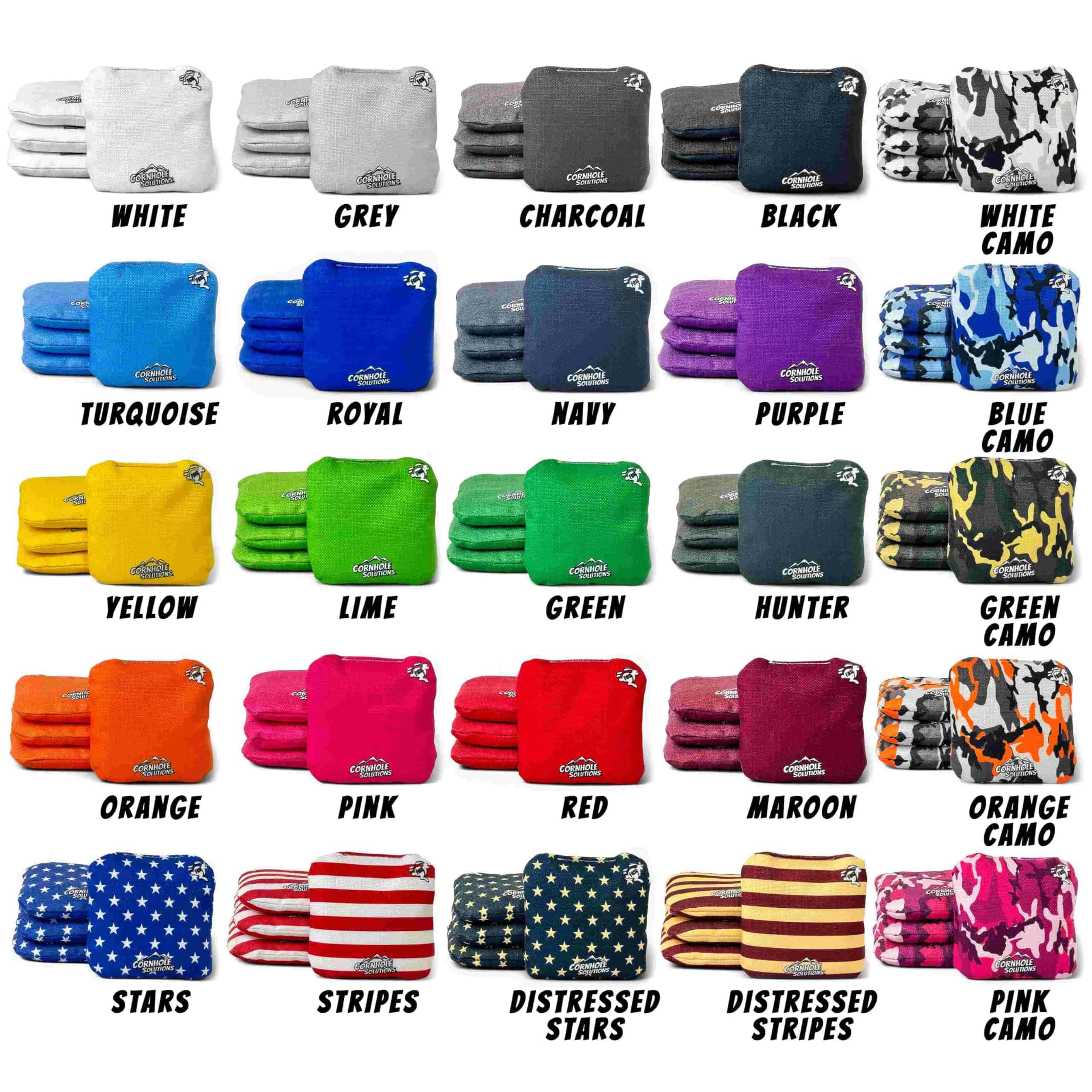 Set de 4 Bolsas de Cornhole Solutions -Azul Real - Imagen 5