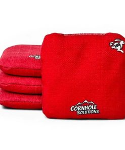 Juego de 4 Bolsas de Cornhole Cornhole -Rojo