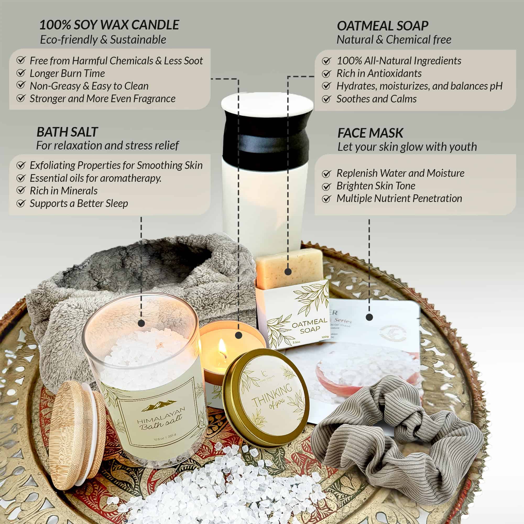 Regalos de Cuidado Personal para Mujeres 11 Piezas, Regalos - Imagen 4