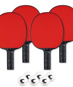 Paletas de Tenis de Mesa irrompibles Cannon - Blancas)