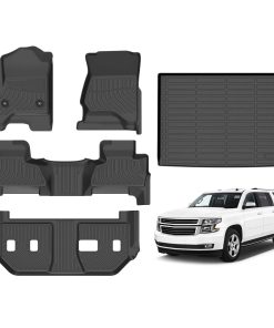 Tapetes para piso y forro de maletero para Chevy