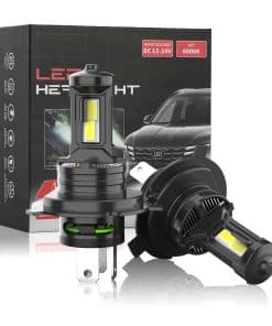 Bombillas de luz antiniebla LCKICOO H4, Faros antiniebla