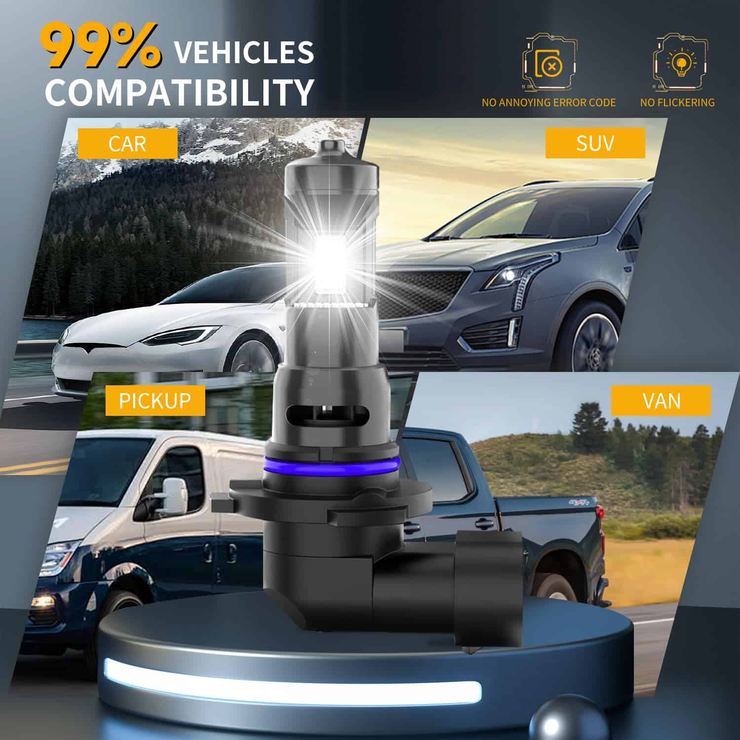 Bombillas de Luz Antiniebla LCKICOO 9006, Lámparas de - Imagen 8