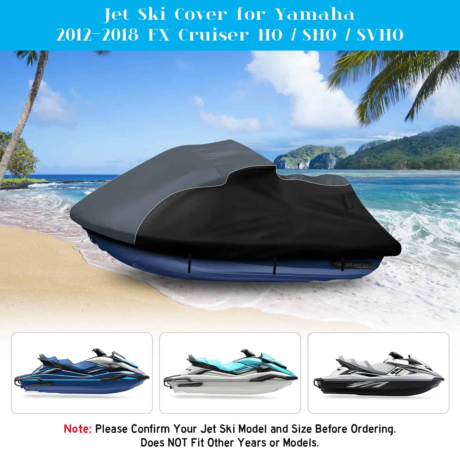 Funda para Jet Ski CEMOFE para Yamaha FX Cruiser - Imagen 4