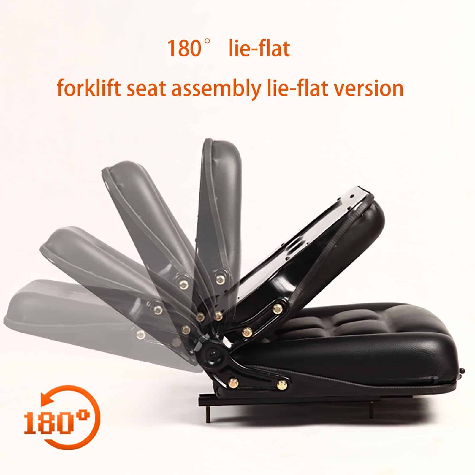 Asiento de Montacargas Universal con Respaldo Ajustable y - Imagen 5