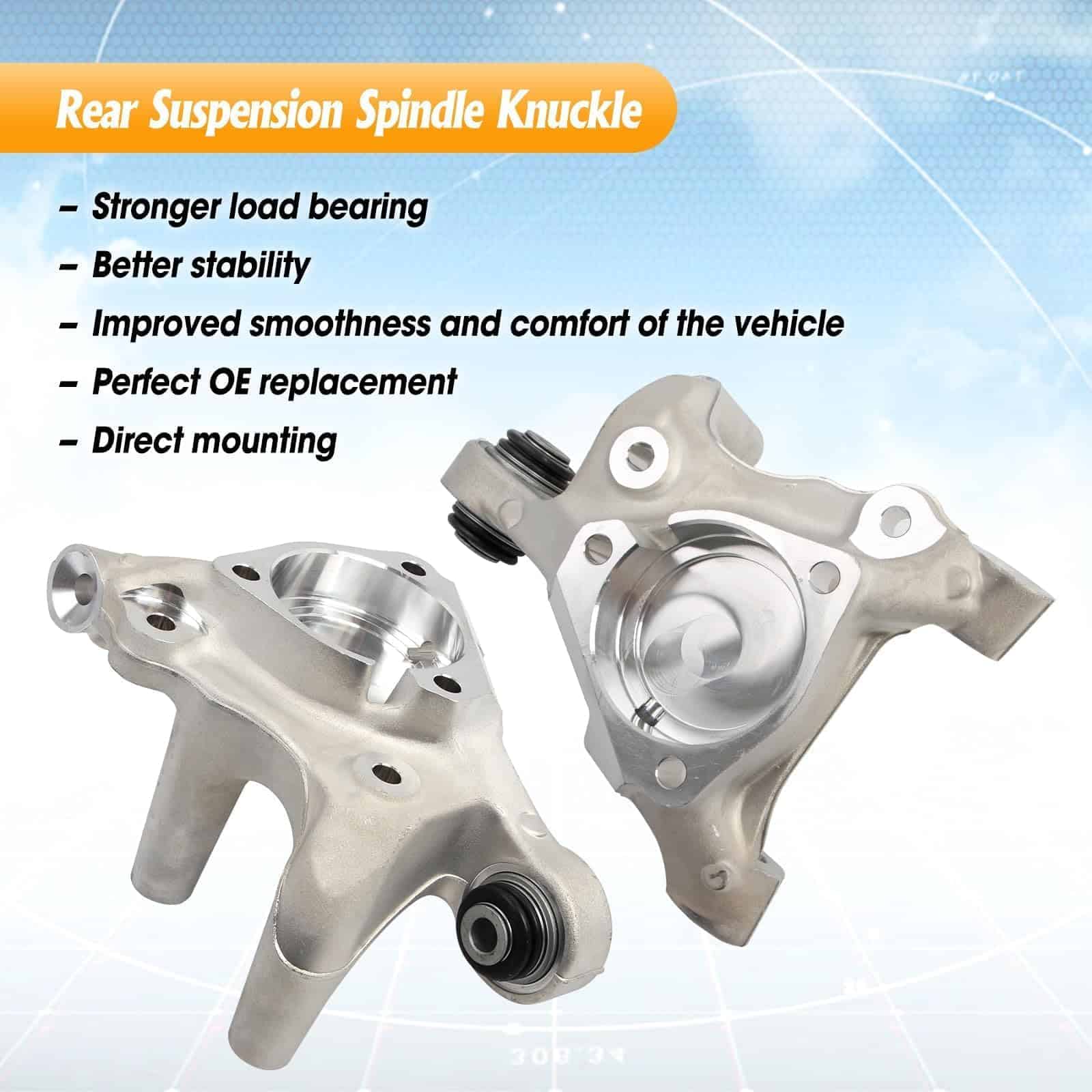 Reemplazo del husillo de suspensión trasero izquierdo y - Imagen 3