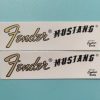 Calcomanías de transferencia de agua con logotipo de Fender