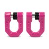 DV8 Offroad Elite Series D-Ring Shackles | Par -Rosado