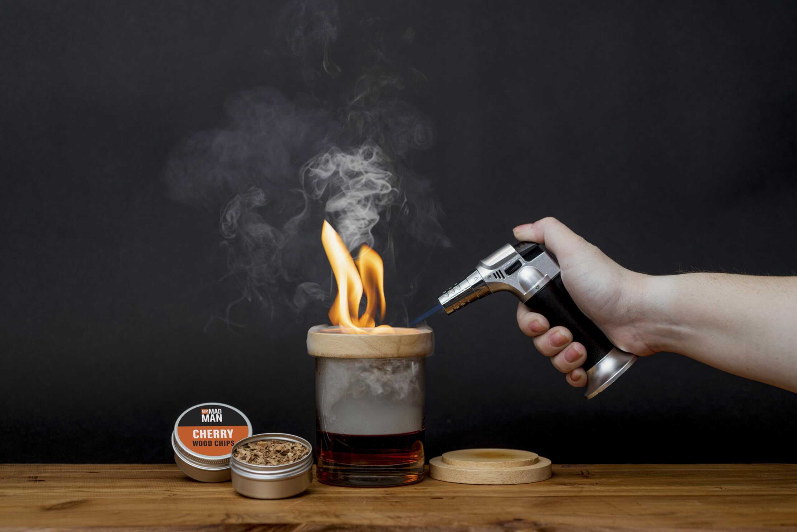 Mad Man 32438 Whiskey Smoker Kit, Set de 8 Piezas Incluye - Imagen 5