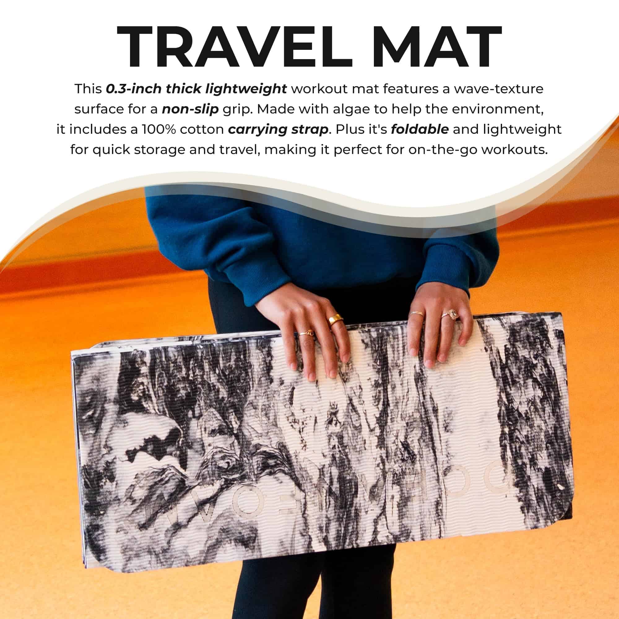 Tapete Oceanfoam para Entrenamiento de Viaje - Tapete - Imagen 3