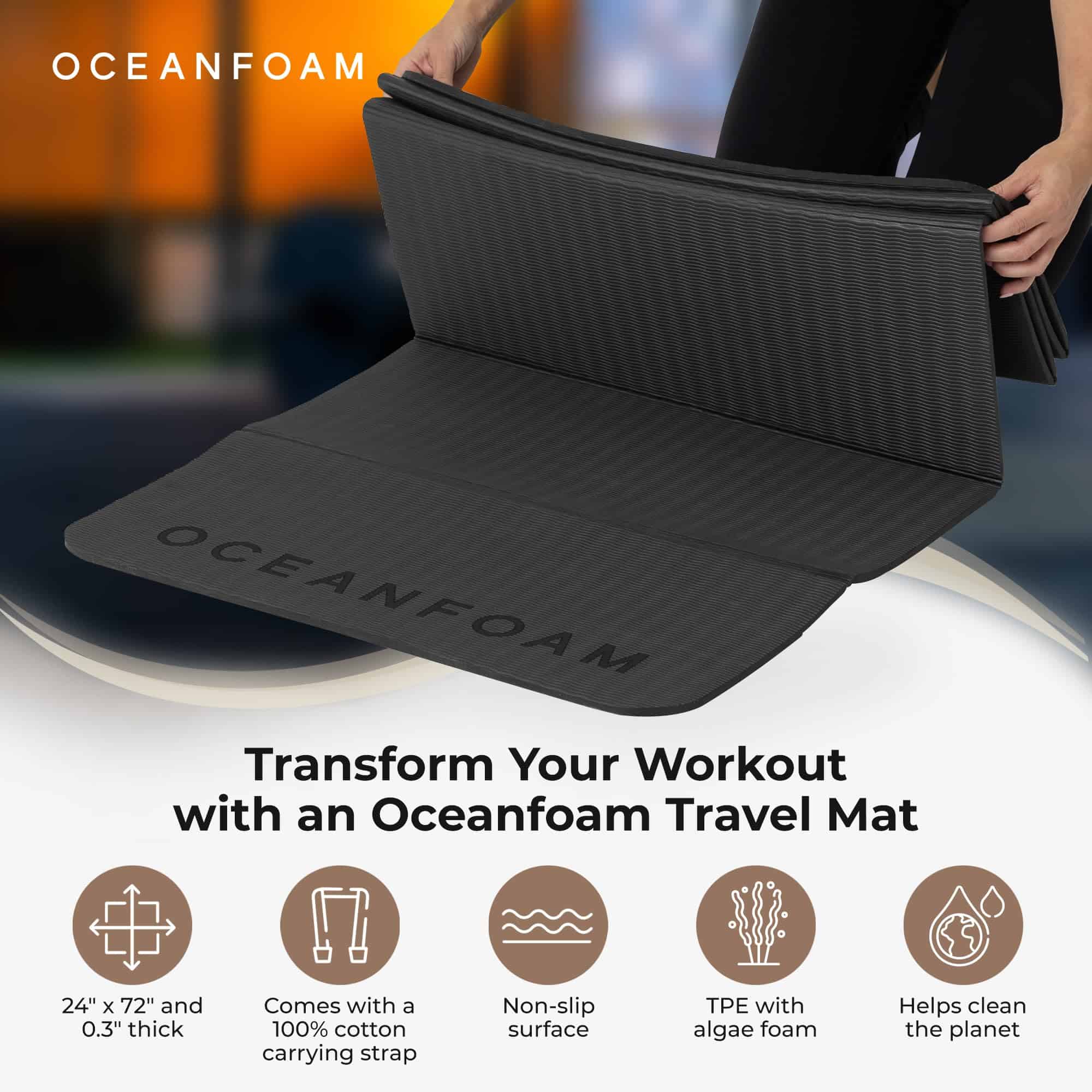 Tapete de Entrenamiento Oceanfoam para Viajes � 0.3" de - Imagen 4