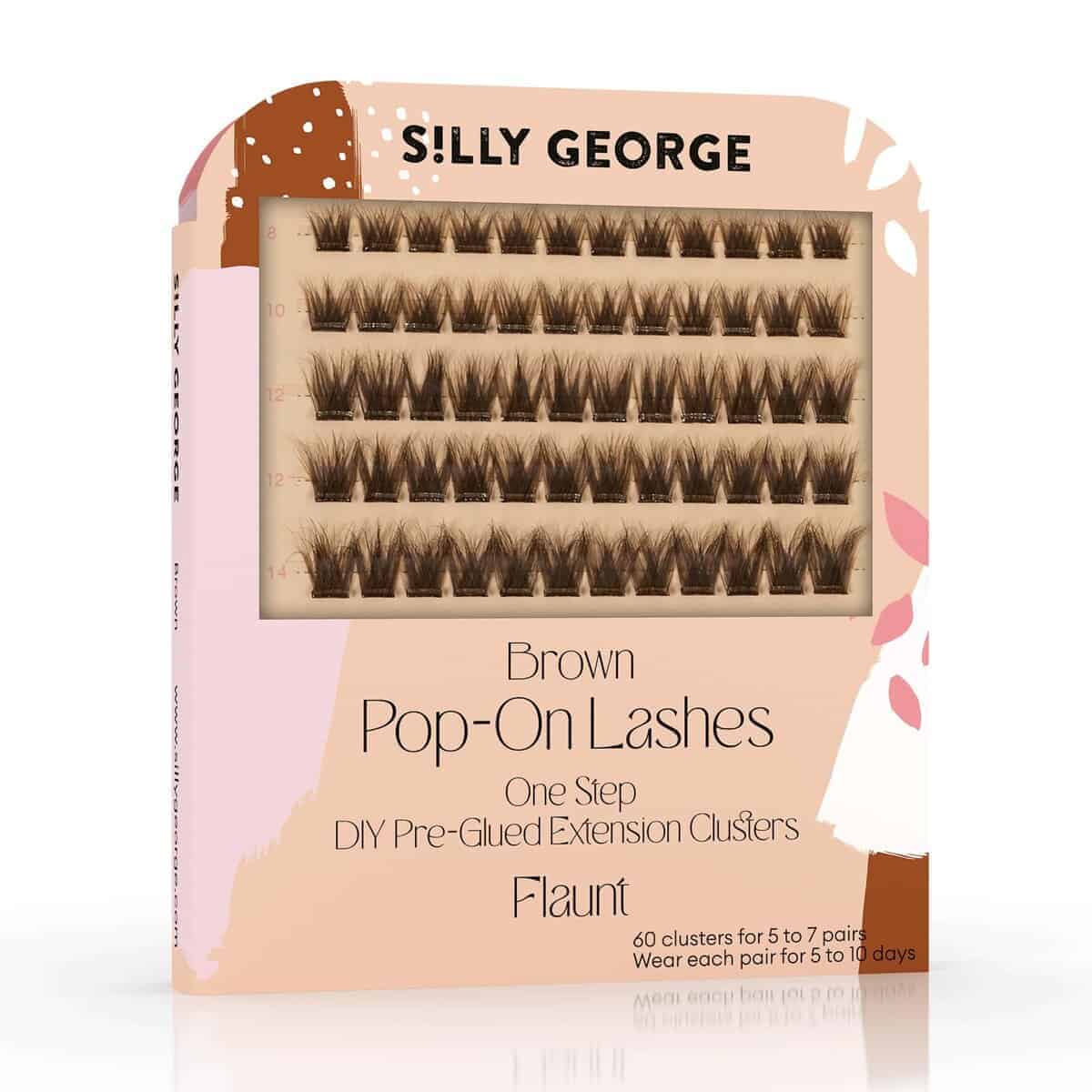 Silly George Pop-On Lashes - Pestañas postizas pre-pegadas