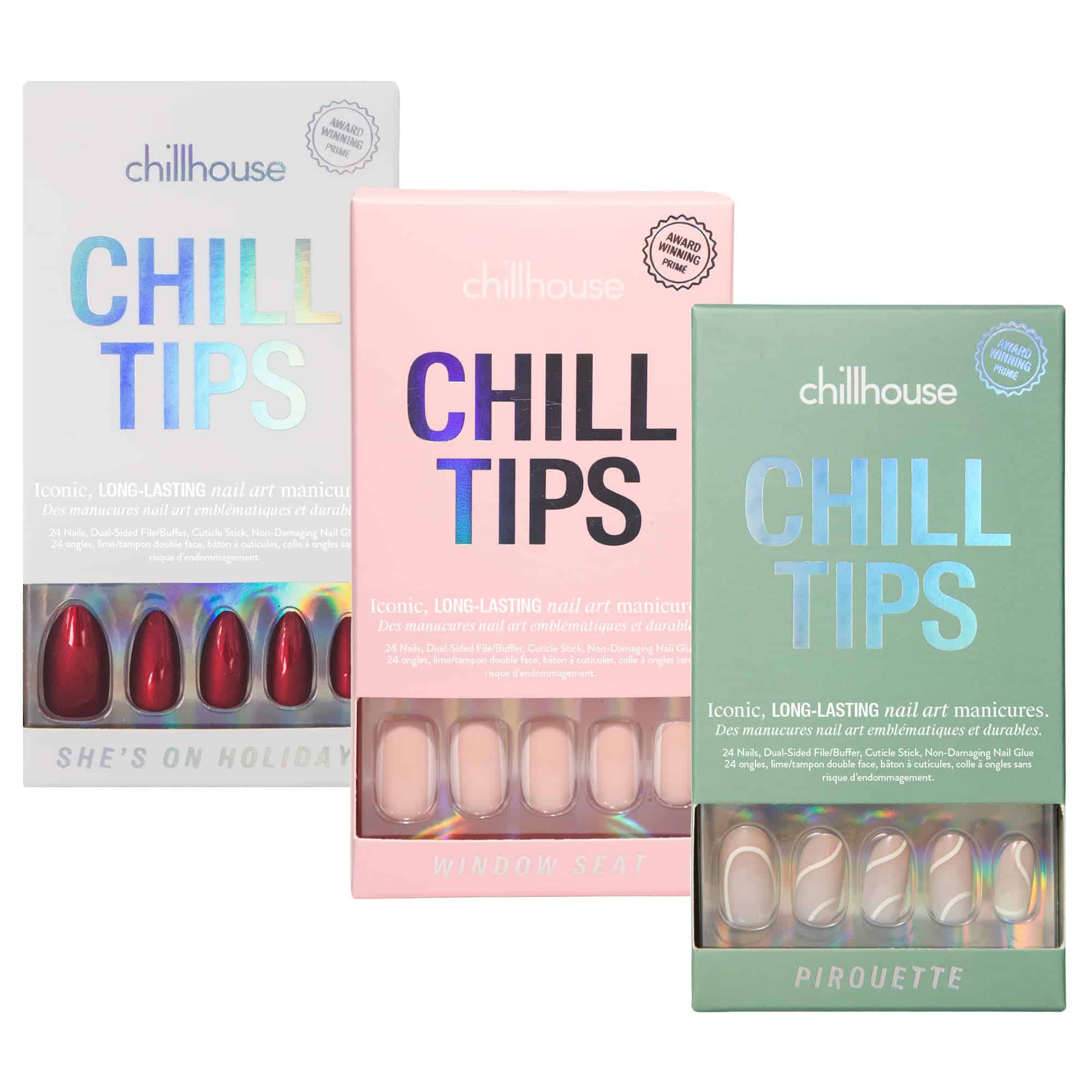 Kit de Uñas de Presión Chillhouse - She's the Prize Bundle