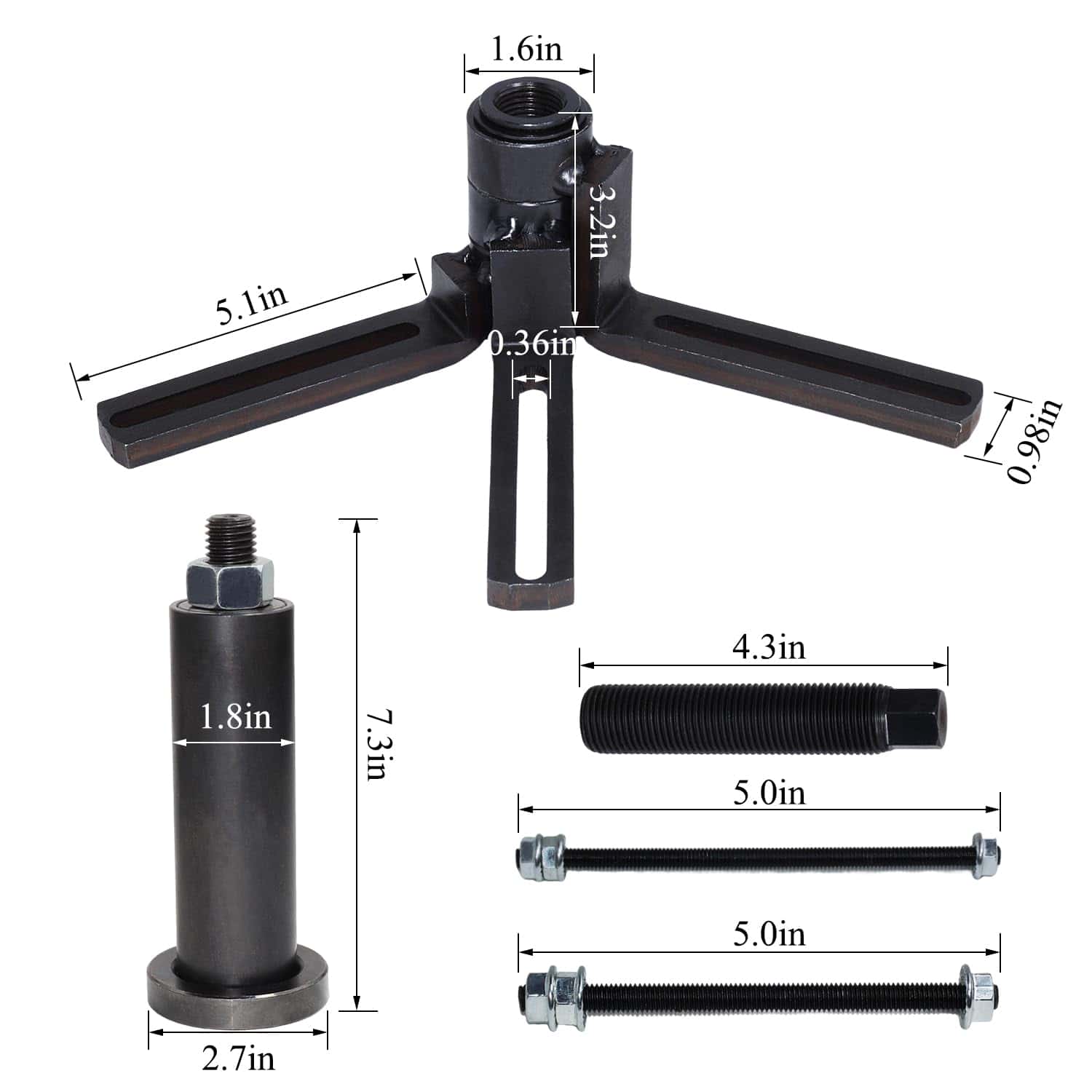 Herramienta de instalación de divisor de motor y separador - Imagen 3