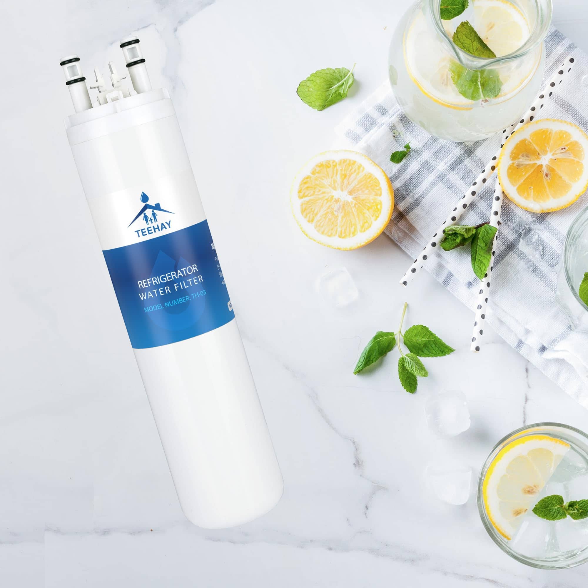 TEEHAY Filtro de Agua de Repuesto ULTRAWF, -Blanco - Imagen 9