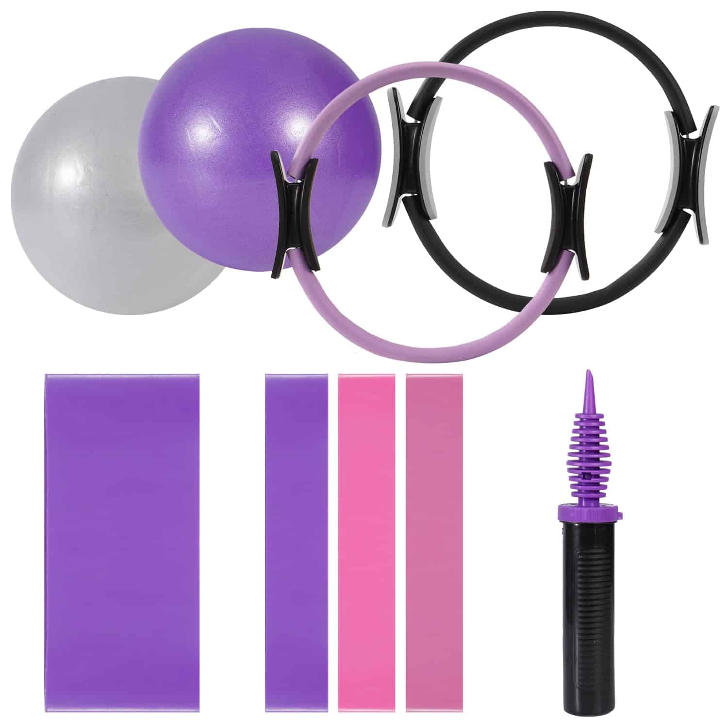 Tsikavo Pilates Ring, Conjunto de Anillo de Pilates, Anillo