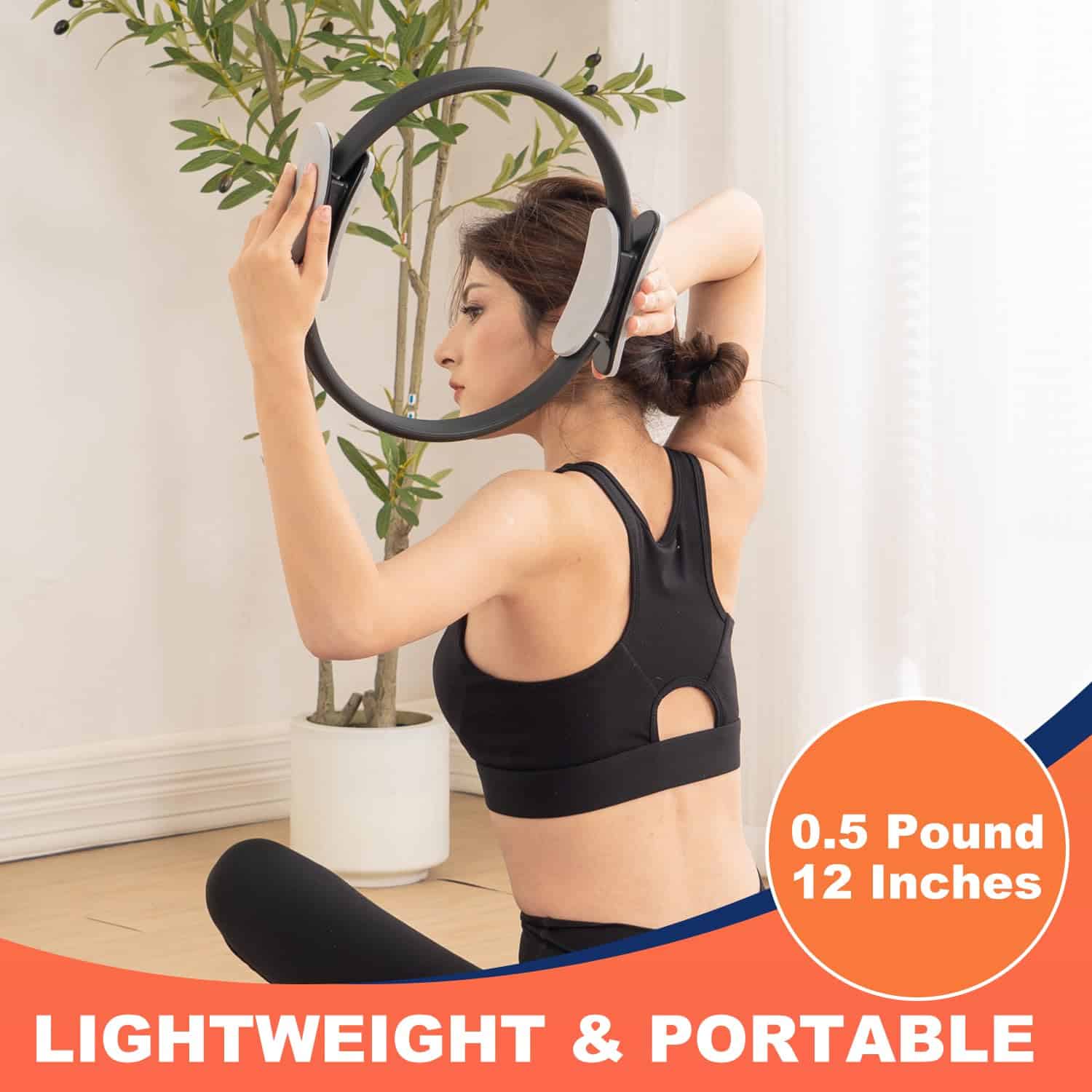 Tsikavo Pilates Ring, Conjunto de Anillo de Pilates, Anillo - Imagen 5