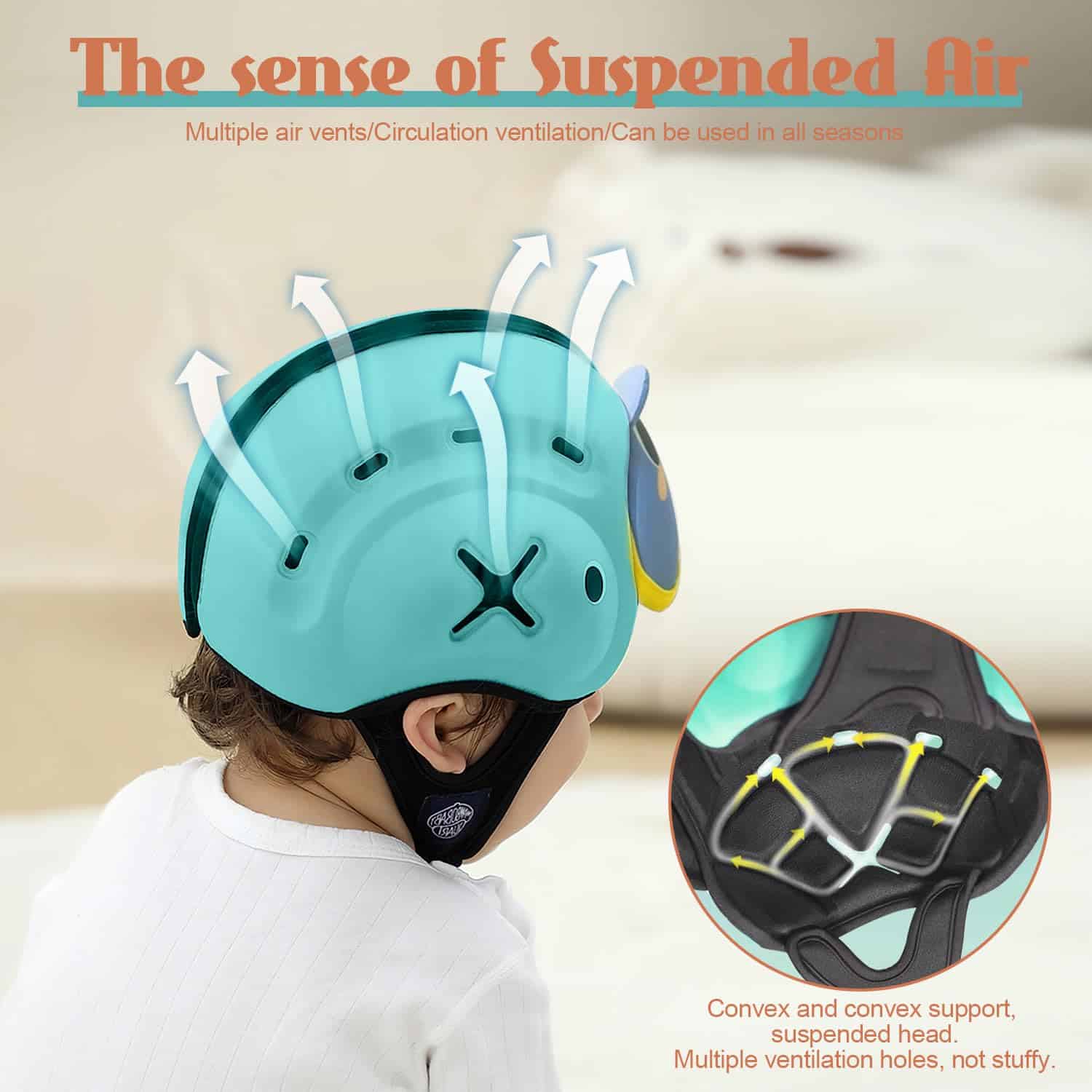 Casco de seguridad MamboBaby para gatear y caminar - - Imagen 4