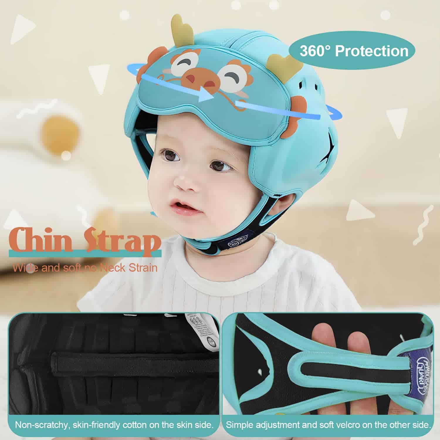 Casco de seguridad MamboBaby para gatear y caminar - - Imagen 6