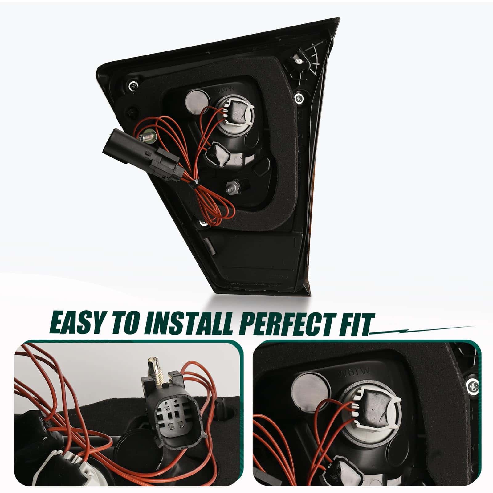 Ensamblaje de luz trasera compatible con Ford - derecho) - Imagen 4