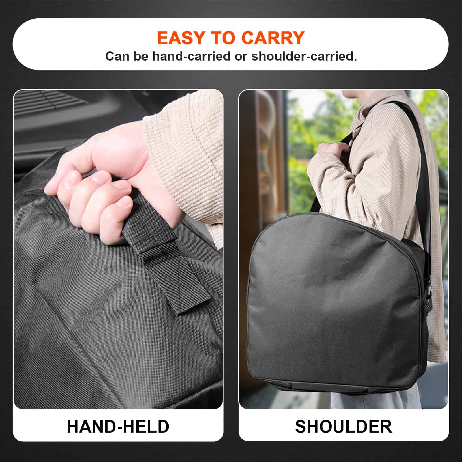 JOYOTO 2PCS Organizador de Maletero Delantero Compatible - Imagen 7