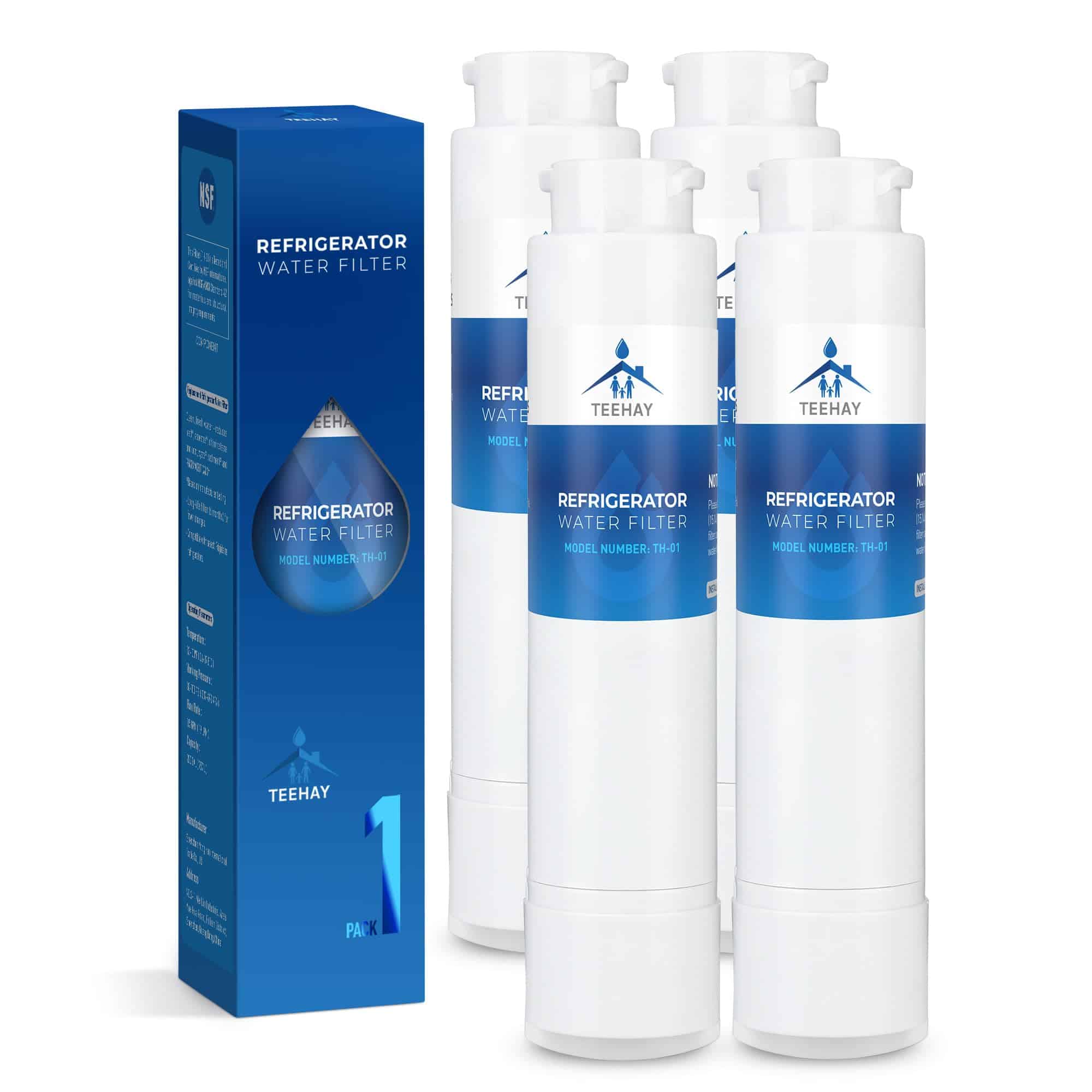 Filtro de Agua de Reemplazo TEEHAY EPTWFU01, -Blanco