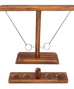 Juego de Lanzamiento de Anillos para Adultos y Familia -
