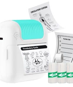 Impresora de etiquetas mini WangMo con 4 -Azul