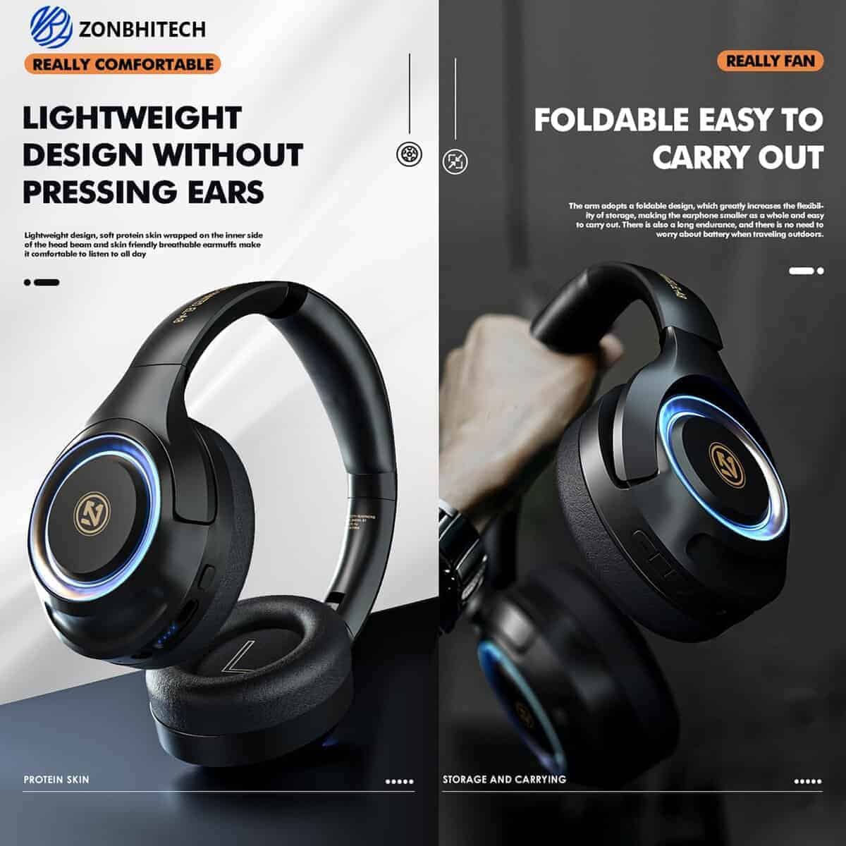 Audífonos con cancelación de ruido para adultos, audífonos - Imagen 5