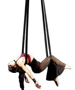 Cuerdas Aéreas de 1.5m para Acrobacias Aéreas, Yoga,