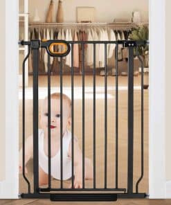 Puerta para bebés owlie para escaleras de 29-33 pulgadas de