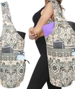 Bolso para tapete de yoga - Bolsa grande con apertura, asa