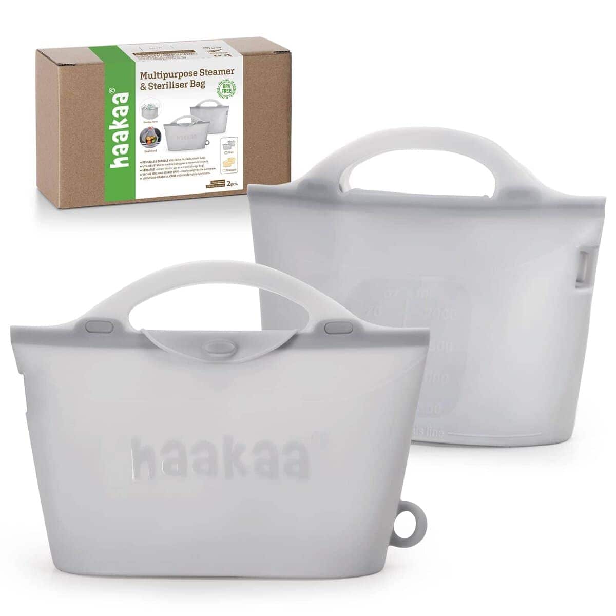 Bolsa esterilizante y vaporizadora de microondas de