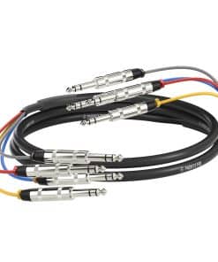 Cable de Serpiente TRS de 6 pies Phenyx Pro, Cable de 1/4"