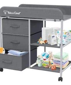 TALECO Gear Mesa Cambiadora Portátil con Almacenamiento,