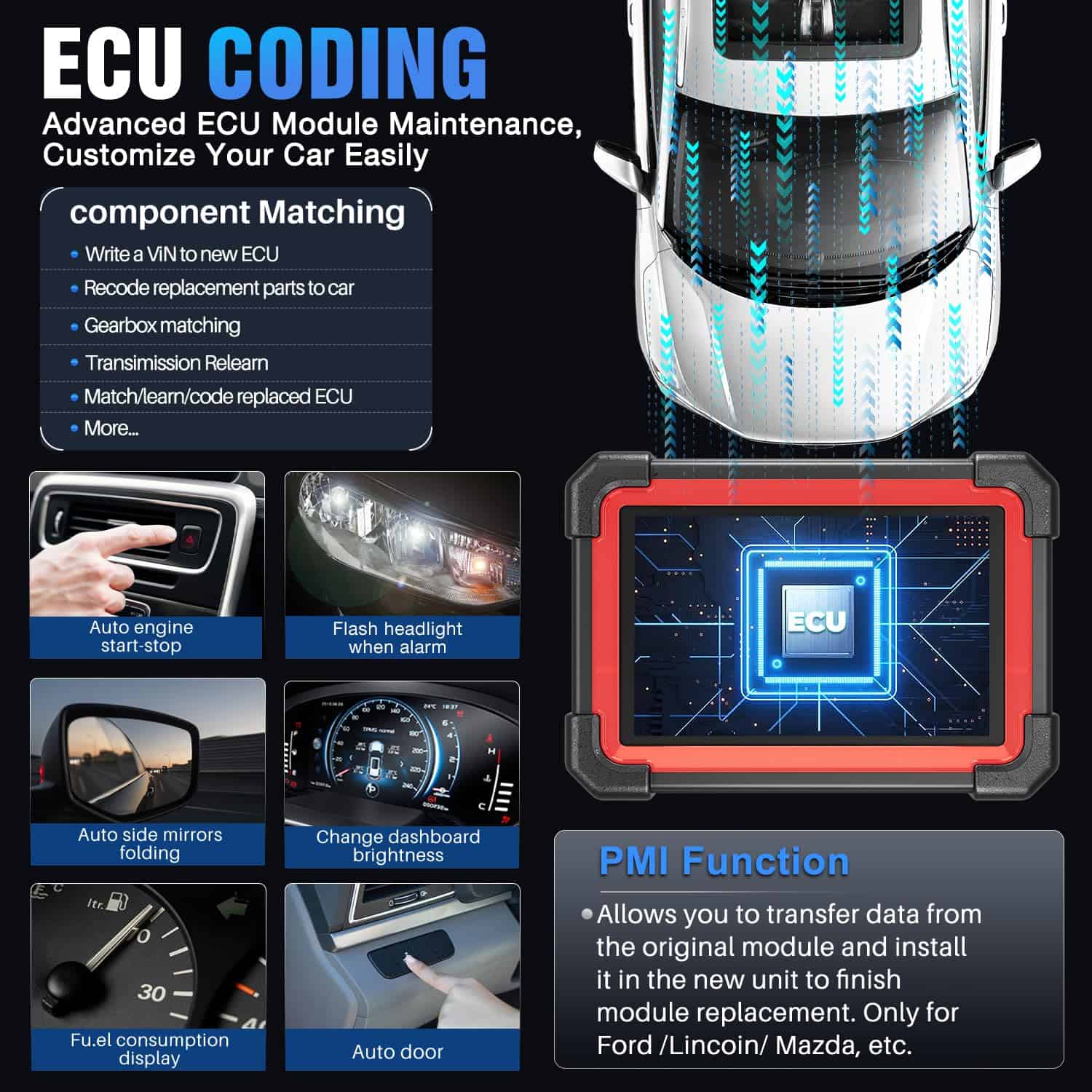 Escáner OBD2 LAUNCH X431 CRP919EBT Elite, 2025 Inalámbrico - Imagen 5