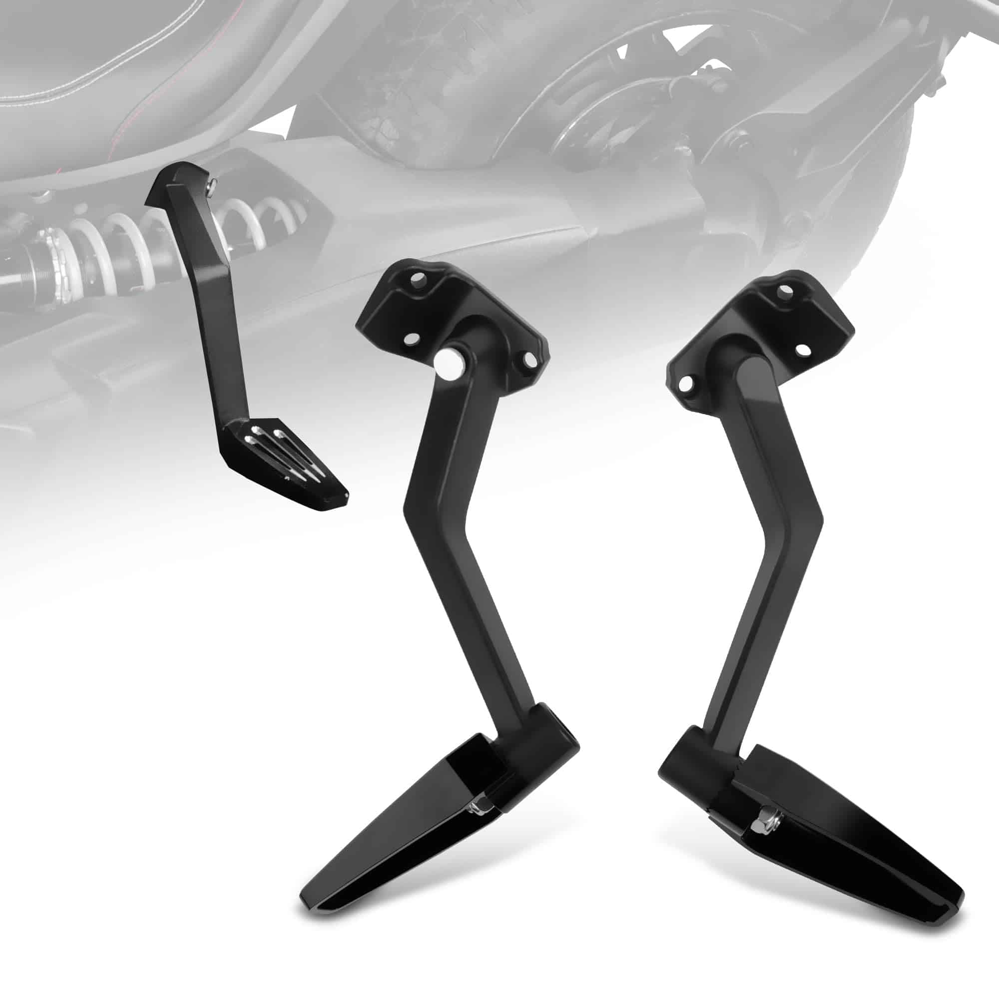 Tablas de pie de pasajero de aluminio para modelos Can-Am