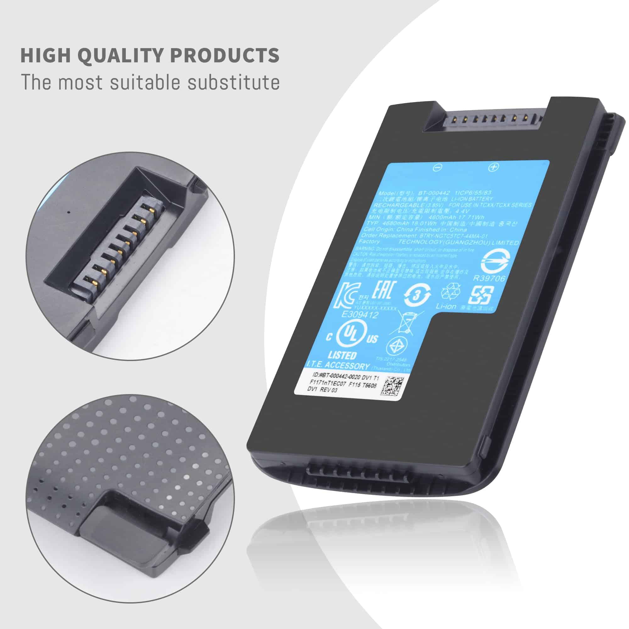 Batería DFTIM BT-000442 para Zebra Symbol TC5301 TC78 TC53 - Imagen 4