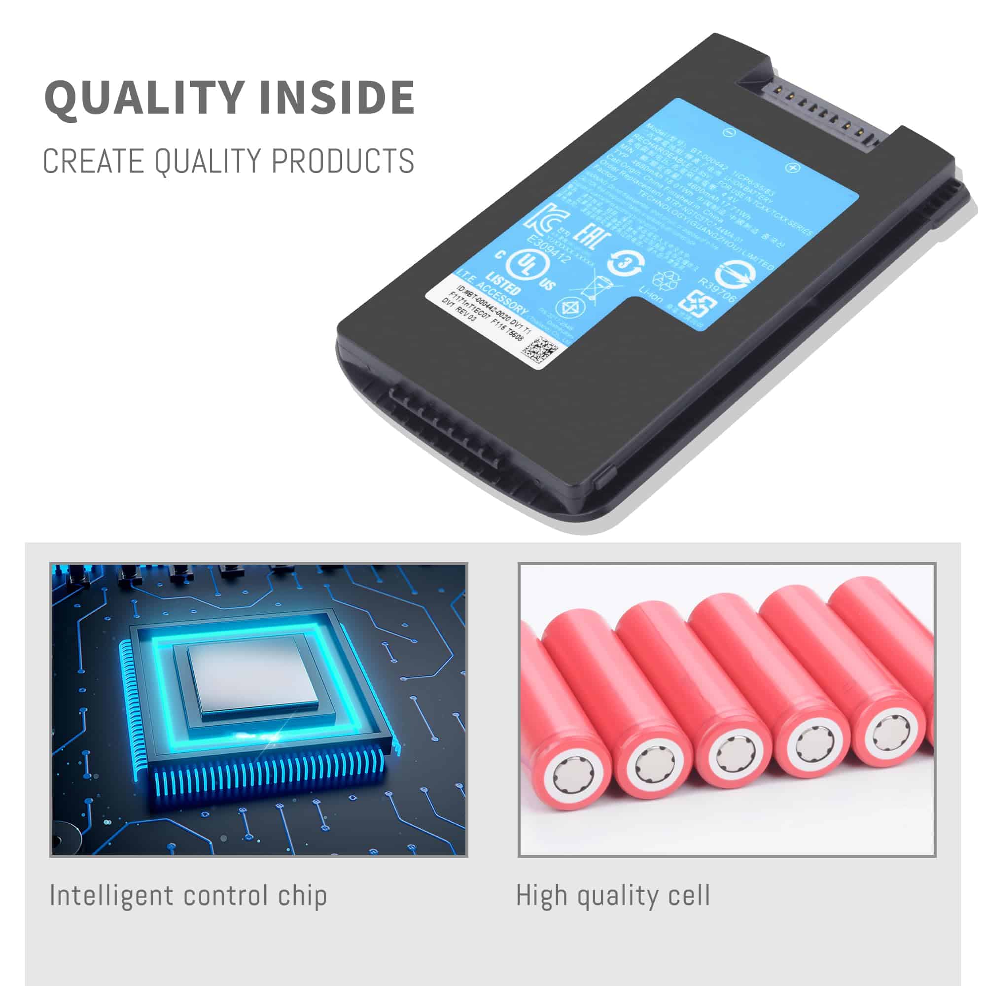 Batería DFTIM BT-000442 para Zebra Symbol TC5301 TC78 TC53 - Imagen 6