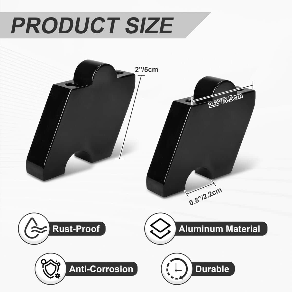 Elevador de Manillar de Aluminio para Can-AM Ryker 600/900 - Imagen 3