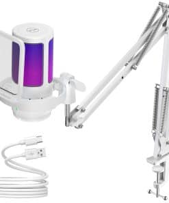 Micrófono USB InnoGear para Gaming, Cancelación de Ruido,