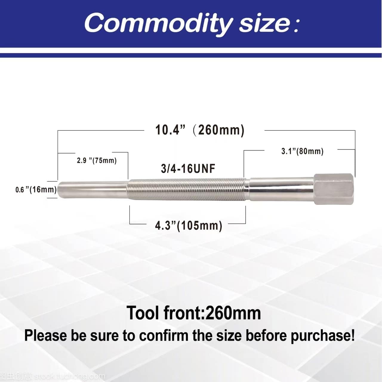 Extractor de Embrague Primario y Secundario para Polaris - Imagen 4