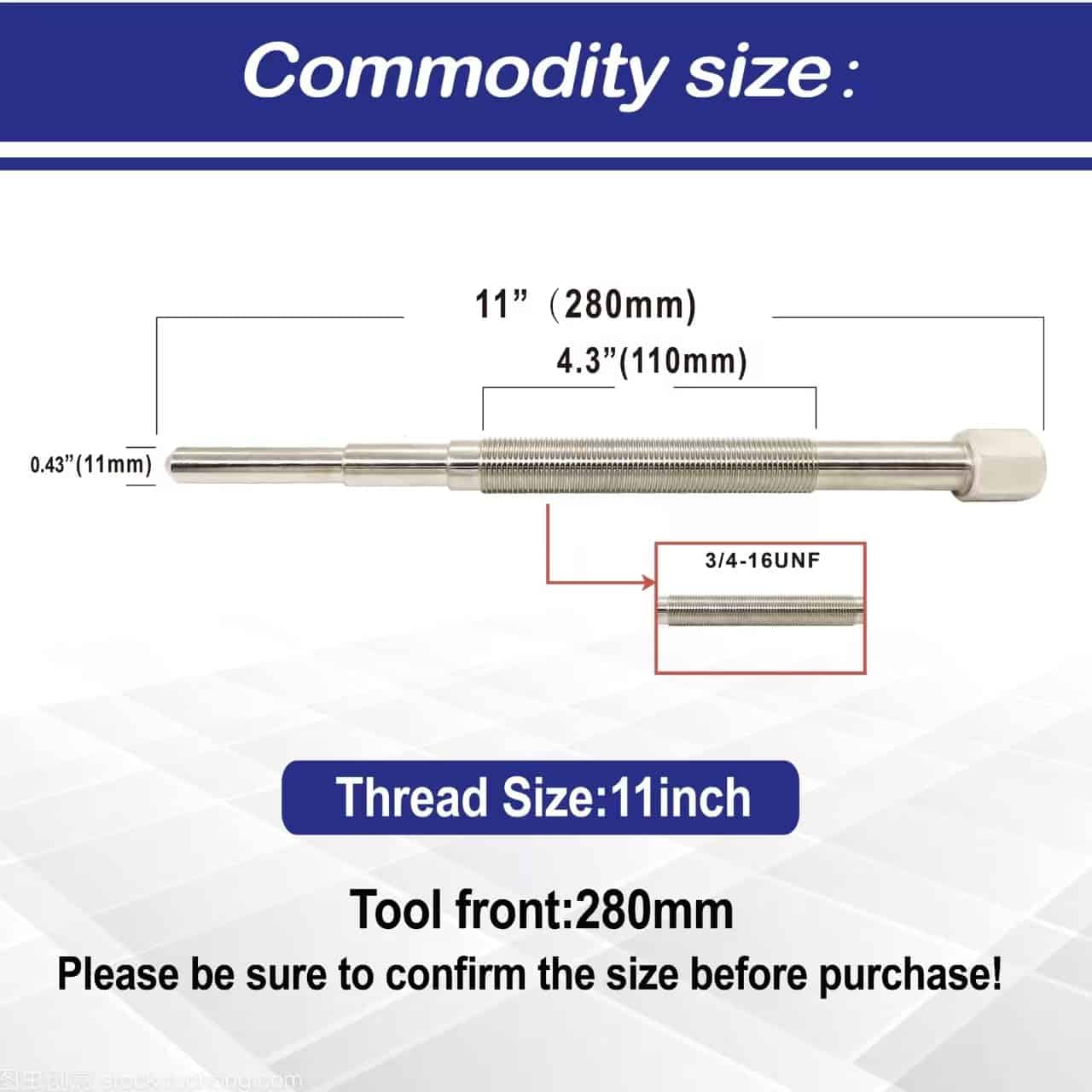 Extractor de Embrague Primario y Secundario para Polaris - Imagen 3