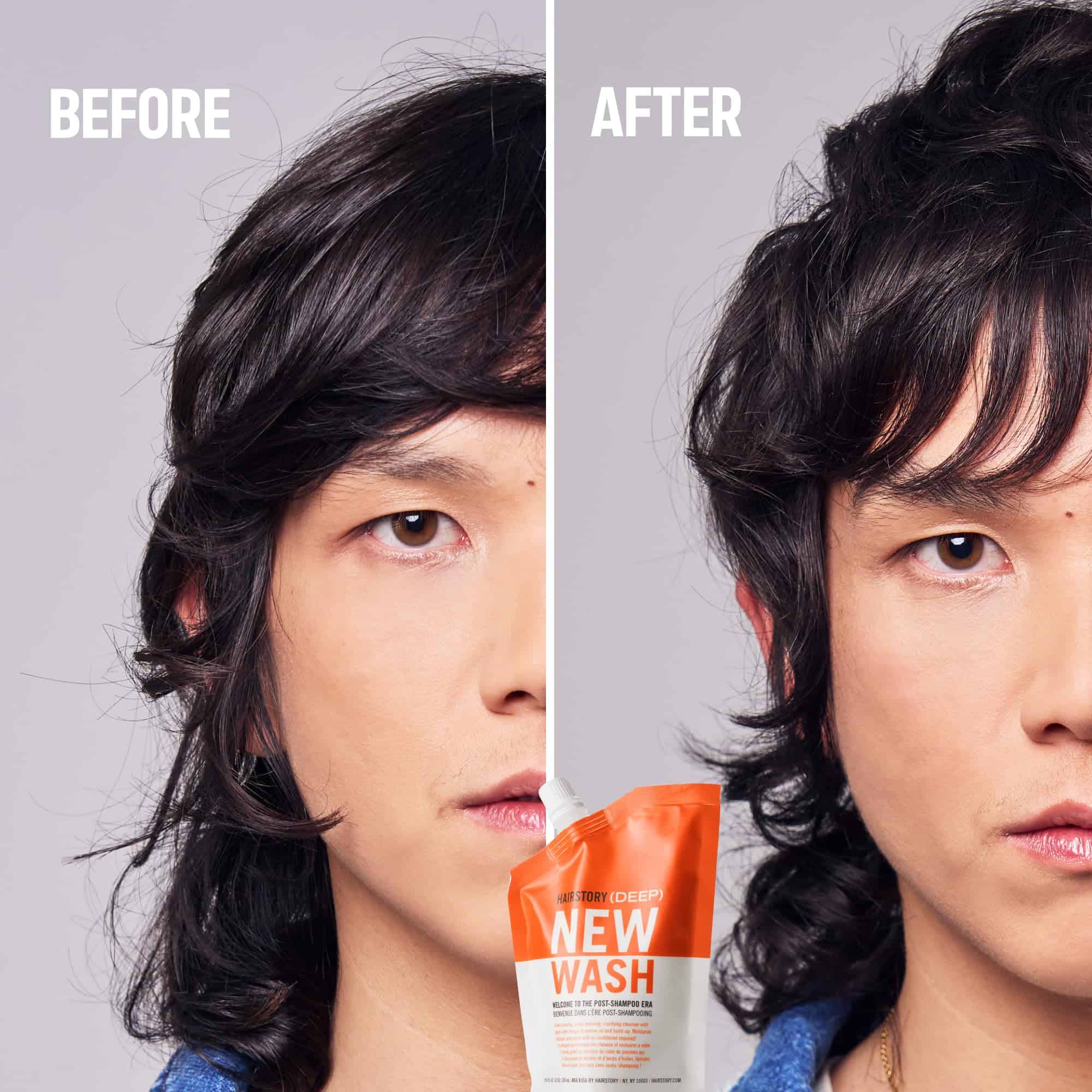 Hairstory New Wash Deep, Crema Limpiadora Profunda y - Imagen 5