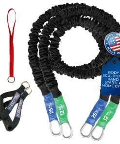 American Made Body Sculpting Bands Home Gym Starter Set -