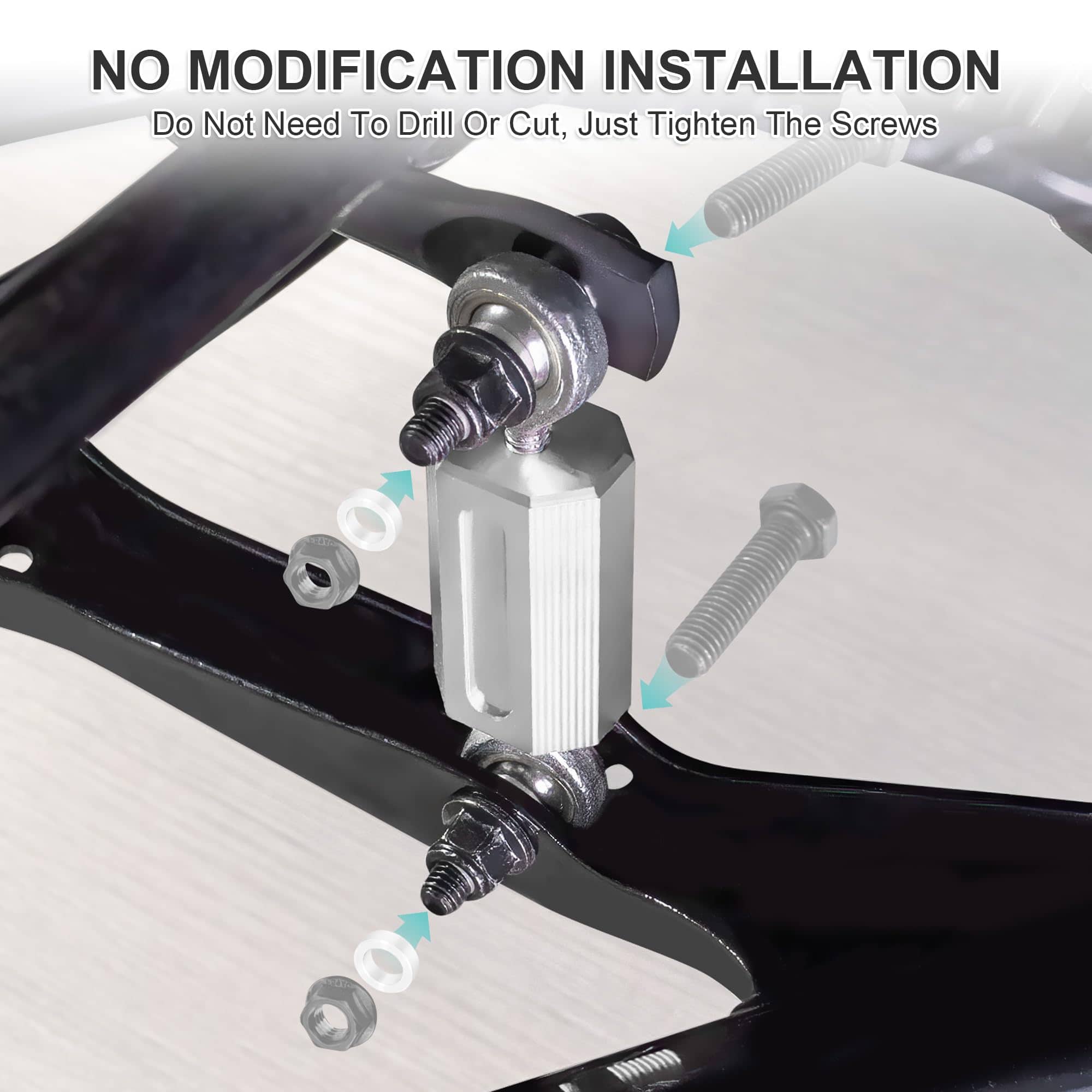 Extremos De Barra Estabilizadora de Aluminio Billet para - Imagen 6