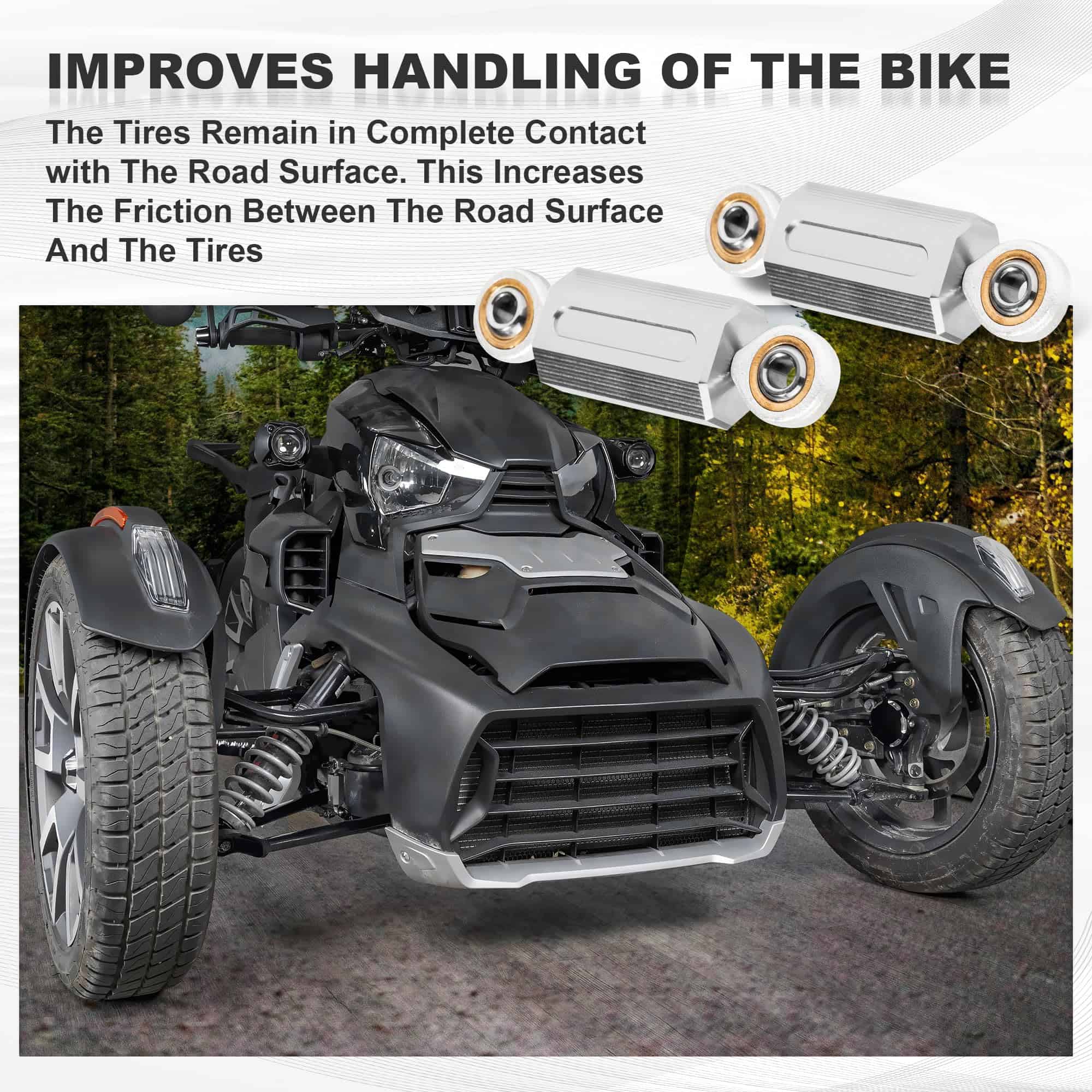 Extremos De Barra Estabilizadora de Aluminio Billet para - Imagen 7