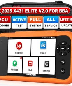2025 Nuevo LAUNCH X431 Creader Elite 2.0 BBA Escáner OBD2