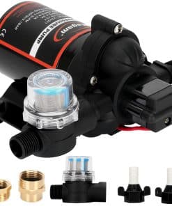 Bomba de Agua Potable MAGAM RV, 12V DC 3.5GPM 45PSI Bomba